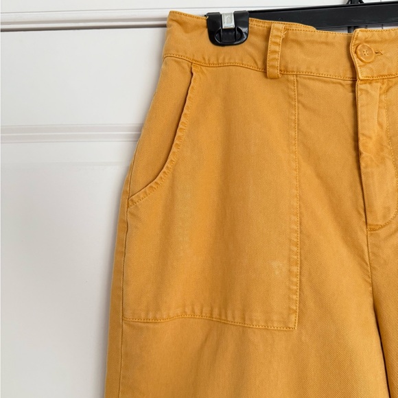 Joie Mustard Wide Leg Pants - Picture 6 of 8